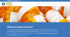 Desktop Screenshot of disposemymeds.org